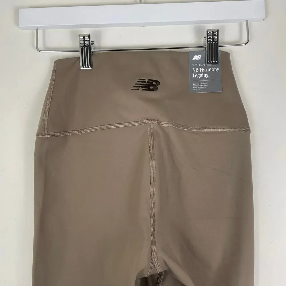 New Balance 27” High Rise Harmony Legging Brown Size SMALL NWT - Picture 4 of 6